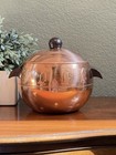 Vintage West Bend Penguin Copper Hot   Cold Server Ice Bucket Usa 1950s Mcm