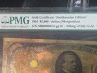 1934  1 000- Gold Certificate  smithsonian Edition   Gem Unc Pmg Certified