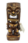 Hawaiian Tiki Figurine - 7  Tall  Hawaii Souvenir  Polynesian God  Love Tiki