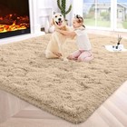 Premium Shaggy Area Rug Large Fluffy Soft Carpet For Bedroom Nursery Living Room