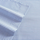 Oxford Stripe Blue Cotton Full Fitted Sheet