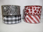 Wired Ribbon Christmas Crafts 50 Yds New - Choose From 29 Ribbons 
