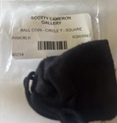 Nwt Scotty Cameron Gallery Circle T Ball Coin  Square Pink Black In Pouch Golf