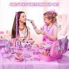 Kids Makeup Kit For Girls - Girls Makeup Kit Toys  Real Washable Cosmetic Set W