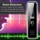 Mini Spy Digital Audio Recorder Dictaphone Mp3 Player Built-in Rechargeable Us