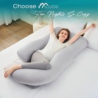 Oversize Pregnancy Pillow Full Body Support For Back leg belly Of Pregnant Women