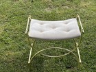 Vintage Hollywood Regency George Koch Sons Vanity Seat