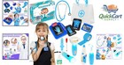 Portable Kids Doctor Play Set - Complete With Stethoscope   Medical Tools