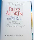 Buzz Aldrin Signed Reaching For The Moon 1st Edition Wendell Minor Signed Apollo