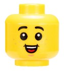       new Lego Male Guy Boy Man Minifig Minifigure Head People Face Child Smile