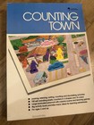 Vintage 90   s Math counting Learning Resources  Counting Town Board Game Full Set