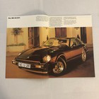 Vintage Datsun 280zx And 280zxt Sales Brochure Catalog 280 Zx Zxt German Text