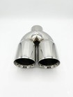 4  To 6  Dual Diesel Exhaust Tip Pipe Polished Stainless Steel