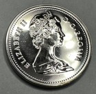 1983 Canadian Nickel 5cent Proof-like Coin From Mint Set  Uncirculated Shiny  