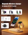 3in1 Wireless Charger 3 In 1 Charging Station For Apple Iphones 13 12 14 Watch