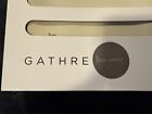 New Gathre Midi Circle Play Mat 52  Round Leather Cream With Gold Stars
