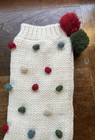 Christmas Stocking Knitted Green And Red Balls 20    Rachel Zoe