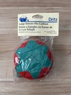 Vintage 1999 Dritz Large Tomato Pin Cushion With Strawberry Emery