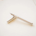Kaweco Liliput Fountain Pen Silver I Premium Aluminium Fountain Pen   F  fine 