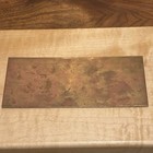 Vintage Tb Wood   s Chambersburg Pa Copper Brass Industrial Foundry Plate