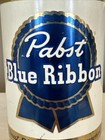 Pabst Blue Ribbon Beer Flat Top Can Brewed At Peoria Heights Illinois Location 