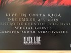 Slipknot Roadshow Costa Rica Concert Reproduction Poster