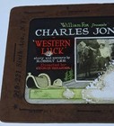 1924 Magic Lantern Hollywood Movie Slide  western Luck  Charles Jones