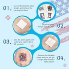 4th Of July Temporary Tattoos 80 Pcs 250 Anniversary Usa Temporary Tattoos