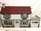 Vintage Marx 1950 s  Walt Disney Mansion Toy Doll House Tin Metal  Mickey Mouse