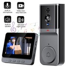 Smart Wireless Doorbell Camera Phone Door Ring Video Intercom Security Bell