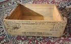1942 Old Crow Whiskey Wood Box Antique Vintage Baltimore  Md Great Condition 