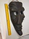 Vtg Papua New Guinea Sepik River Ancestral Spirit Mask  Hand Carved Wood 12 5   