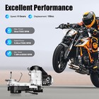 For 150cc 4-stroke Complete Engine Gy6 Scooter Atv Motor Cvt Long Case