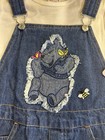 Vintage Nwt Disney Kids Winnie The Pooh Overalls And Shirt Size Girls 4 5