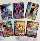 Huge Dragon Ball Super Tcg Card Lot 200  Cards Sr Rare Foil Goku Vegeta Bandai