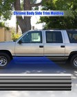 Chrome Body Side Trim Molding Fit For Chevy Gmc Pickup 320 Inches  Silver 