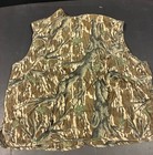 Vintage Mossy Oak Turkey Vest Size Xl Usa Made Camouflage  no Cushion  