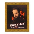 Ricky Jay   His 52 Assistants Poster Reprint   Collectible Magic Poster Reprint