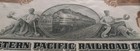 Vintage 1950 Western Pacific Railroad Company    100 Shares Stock Certificate 