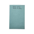 1932 Chrysler Building Observation Tower Ticket Stub Nyc Art Deco Skyscraper