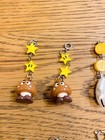  18set  New Super Mario Bros  2007 Vintage Keychain Figure Nintendo From Japan