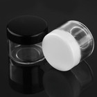 20 Pieces Empty Clear Plastic Sample Containers With Lids 3 5  10 15  20 Gram Si
