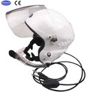 Noise Cancelling Paramotor Helmet 6 3 5 2 Ga Plug Aviation Aircraft Radio Helmet