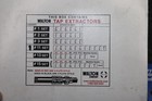 Walton Tools  11 Set Of Tap Extractors 18011 11 Piece Set Flute Style New Case