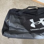 Under Armour Undeniable 5 0 Duffel Bag Large Huge Black Silver Gym Storm Travel