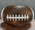 In Original Box   Styrofoam Bath   Body Works Football 3-wick Candle Holder