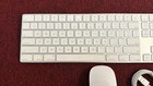 Apple Wireless Magic Keyboard With Numeric Keypad A1843 With Apple Mouse A1296