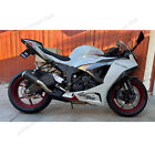 Zx6r Ninja 2023-2025 For Kawasaki Zx636 Exhaust Set Mid Link Pipe Muffler Carbon