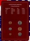 Coin Sets Of All Nations Uae United Arab Emirates Unc 1973-1984 15-4-1985