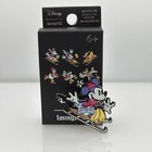 Loungefly Disney Mickey Winter Blind Box Enamel Pin Minnie Mouse Sledding Sled